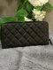 Chanel bifold black caviar SHW