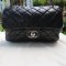 Chanel Black Duo Color Classic Flap