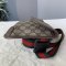 GG Supreme Monogram Neo Vintage Web Belt Bag Brown