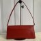 Red Epi Leather Sevigne Clutch Bag
