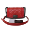 กระเป๋า Chanel boy Red CAlf