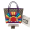 GG Supreme Monogram Childrens Rainbow Birds Tote