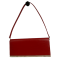 Red Epi Leather Sevigne Clutch Bag