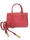 Prada Saffiano Lux 25 สี Peonia