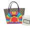 GG Supreme Monogram Childrens Rainbow Birds Tote
