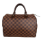 Speedy 30 Damier  Canvas