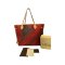 กระเป๋า Louis Vuitton Neverfull MM tote bag - Red