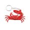 Fiddler Crab Keychain