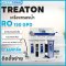 เครื่องกรองน้ำ 5 ขั้นตอน RO 150 GPD TREATTON เฟรมตั้ง (มีเกจวัดแรงดัน)