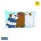 [New Collection] Satin Plus หมอนหนุนใยสังเคราะห์ ขนาด 19"  x 29" WE BARE BEARS