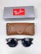 แว่นกันแดด RayBan Clubmaster metal RB3716 186/R5 Size 51