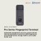 DS-K1T804AF HIKVISION Pro Series Fingerprint Terminal