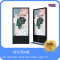 Free stand Kiosk with IR touch Androis system 75"