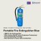 Portable Fire Extinguisher Blue NIPPON Low Pressure Water Mist Fire rating UL