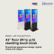 ACE Y43LADTS-F01 (IR to uch) 43” floor standing touch kiosk