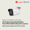 DS-2CD2085G1-I Hikvision 4K Powered-by-DarkFighter Fixed Mini Bullet Network Camera IP Camera CCTV Camera (2.8mm) (Black)