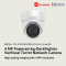 DS-2CD2H45FWD-IZS (B) Hikvision 4 MP Powered-by-DarkFighter Varifocal Turret Network Camera IP Camera CCTV Camera (2.8-12mm)