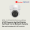 DS-2CD2H45FWD-IZS (B) Hikvision 4 MP Powered-by-DarkFighter Varifocal Turret Network Camera IP Camera CCTV Camera (2.8-12mm) Black