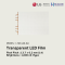 LTAK140-GU LG Transparent LED Film Bring New Life to Transparent Space