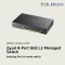 GS2220-10HP Zyxel 8-Port GbE L2 Managed Switch Network system wifi & Wired system