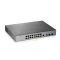 GS1350-18HP ZYXEL Smart Managed PoE Network Switch 18 Port Gigabit, 2 SFP 130W For WiFi & Wired Network infrastructure system
