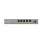 GS1350-6HP ZYXEL Smart Managed PoE Switch 5 Port Gigabit 802.3bt 60W  Network system wifi & Wire system