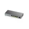 GS1350-6HP ZYXEL Smart Managed PoE Switch 5 Port Gigabit 802.3bt 60W  Network system wifi & Wire system