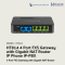 HT814 (Grandstream) 4 Port FXS Gateway with Gigabit NAT Router IP Phone IP-PBX Solutions