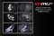 ขาจับ GIORNO+ABS โช้คแต่ง หัวZX-3D_220mm.ปั๊มBB4POT 82mm