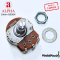 Alpha Volume 24mm Pot A500K / B500K พอทวอลลุ่มกีตาร์ (Made In Taiwan)