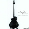 Aguda Electric Guitar กีตาร์ไฟฟ้า Metal รุ่น DAGGER 6NT Black Natural Burst