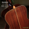 Nologo กีตาร์โปร่ง All Solid Guitars | QD-OM100