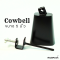 Cowbell คาวเบล เหล็ก ขนาด 5 นิ้ว พร้อมขาจับคาวเบล