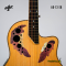 At First กีตาร์โปร่ง กีตาร์หลังเต่า ไฟฟ้า รุ่น AG-13 E