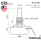 CTS - Pot A500K 9.5mm Length and Solid Shaft