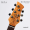 Cole Clark | Hollow Baby HSS - True Balance Pickups - Natural - Tortoise Shell scratach plate (SN : 2606257)