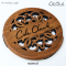 Cole Clark Lutehole Soundhole Cover AN & TL (Walnut)