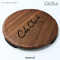 Cole Clark Lutehole Soundhole Cover for FL (Solid Walnut)