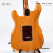 Cole Clark | Hollow Baby HSS - True Balance Pickups - Natural - Tortoise Shell scratach plate (SN : 2606257)