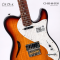 Cole Clark | Culprit 3 True Balance pickups HS - Sunburst - Mother of Pearl Plate (SN:2604127)