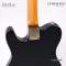 Cole Clark | Culprit 3 True Balance pickups HH - Black - Black scratch plate (SN:2606145)