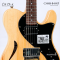 Cole Clark | Culprit 3 True Balance pickups HH - Natural - Black scratch plate (SN:2605148)