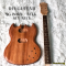 DIY Guitar บอดี้+คอ กีตาร์ ทรง SG (Set Neck)