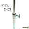 DK Drum Kingdom ขาฉาบตรง รุ่น C-10S ต้นเล็ก