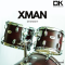 กลองชุด DK Drum Kingdom รุ่น X-MAN Series สี Oak Wood พร้อมขาสแตนด์ และ พร้อม ฉาบ Vansir รุ่น PRC 4 ใบ Hi-HAT 14  Crash 16 Ride 20 ครบชุด