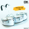 DK Drum Kingdom กลองพาเหรด 3 ใบ กลองมาร์ชชิ่ง กลองTrio กลองทรีโอ