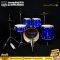 DK Drum Kingdom กลองชุด 5 ใบ รุ่น  Alpha Series (Blue) พร้อม ขาฉาบ ฉาบ เซ็ต Vansir รุ่น PRC 4 ใบ 