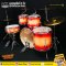 กลองชุด DK DrumKingdom รุ่น Performer Series ไม้ Birch 7 ชั้น (Black/Yellow) พร้อม เซ็ตฉาบ Vansir รุ่น PRC 5 ใบ Hi-Hat 14" , 16" , 18" , 20"