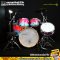 กลองชุด DK Drum Kingdom รุ่น Rainbow Pudding (Pink / Blue) ไม้ Birch พร้อม Hardware ครบชุด และฉาบ Vansir เซ็ต 4 ใบ 14" HiHat 16" Crash 20"Ride