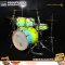 กลองชุด DK Drum Kingdom รุ่น Rainbow Pudding (Green Blue Fade) ไม้ Birch พร้อม Hardware ครบชุด และฉาบ Vansir เซ็ต 4 ใบ 14" HiHat 16" Crash 20"Ride